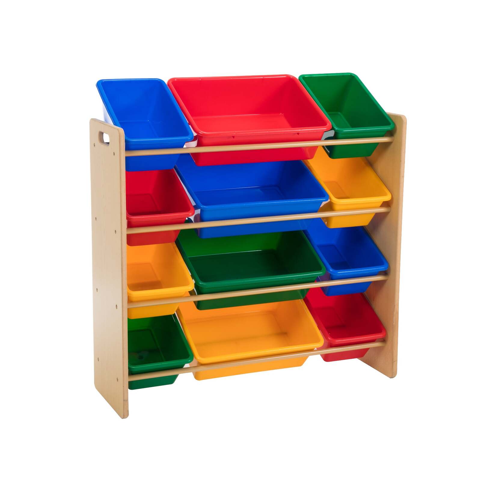 Kids Toy Organiser Shelf Storage Rack - 12 Bins