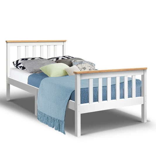 Artiss Single Wooden Bed Frame Bedroom Furniture Kids