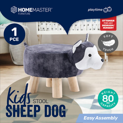 Home Master Kids Animal Stool Sheep Dog Character Premium Quality &amp; Style